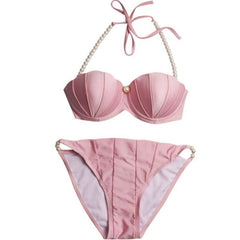 Sexy Pearl Push Up Mermaid Swimsuit