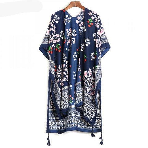 New  Printed Boho Kimono Cardigan 2018