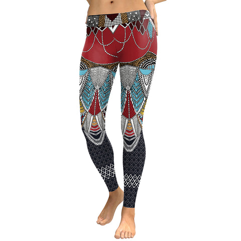 Festival Printed Fitness Mermaid Pants