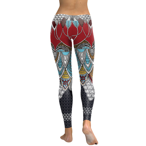 Festival Printed Fitness Mermaid Pants