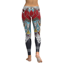 Festival Printed Fitness Mermaid Pants