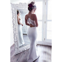Sexy White Mermaid Dress
