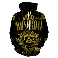 Skull Tattoo Hoodies 3D Hooded