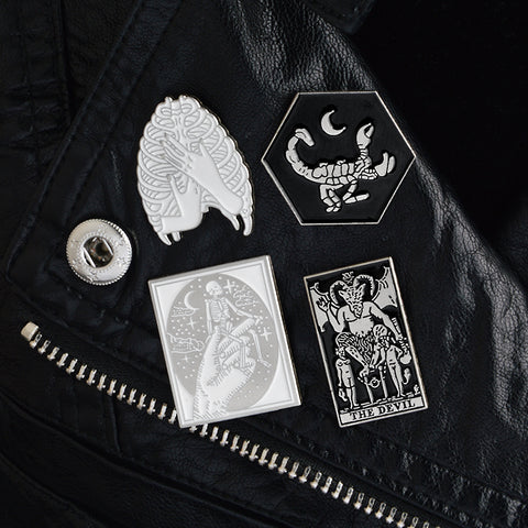 4pcs/set Halloween Brooch