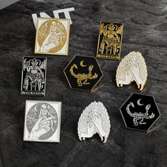 4pcs/set Halloween Brooch