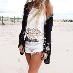 Beach Cover Up Boho Cardigan 2018