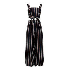 Tripe Boho Jumpsuit