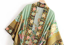 Vintage Boho Kimono Cardigan