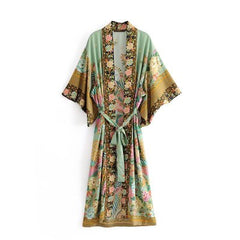 Vintage Boho Kimono Cardigan