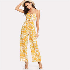Yellow Boho Jumpsuit
