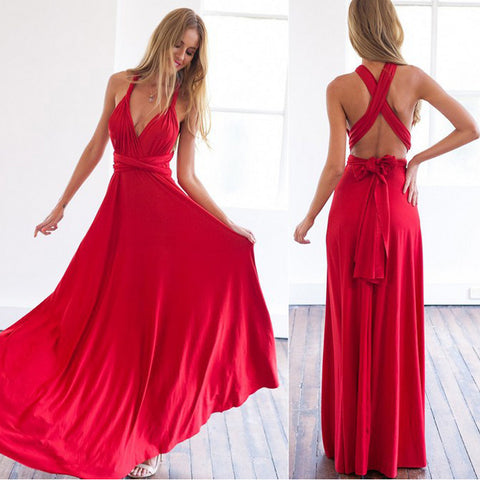 Sexy Boho Maxi Dress