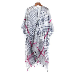 Tassel Boho Style Kimono Cardigan