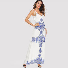 Green Elegant Maxi Dress 2018