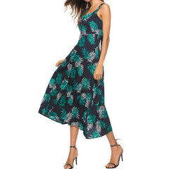Sleeveless Summer  Beach Maxi Dress
