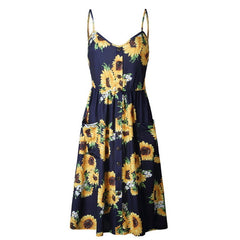 Floral Printed Maxi Dress