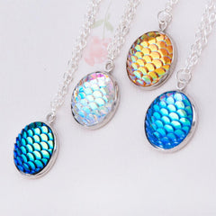 Charm Mermaid Style Necklace
