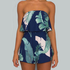 Sexy Floral Print Jumpsuit