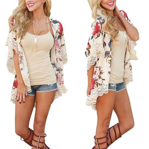 Summer Lace Boho Cardigan 2018