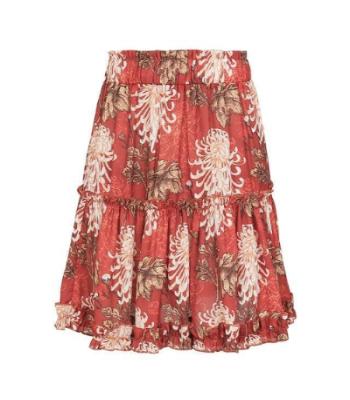 A-line Floral Boho Skirt