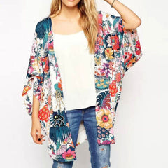 Women Boho Kimono Cardigan