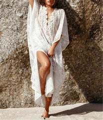 Sexy Mesh Boho Dress