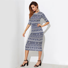 Elegant Long Sleeve Dress