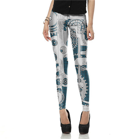 Tattoo Wars Printed Leggings
