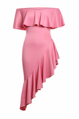 Off Shoulder Sexy Fishtail Dress