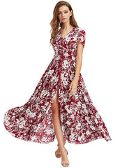 Long Boho Maxi Dress