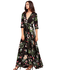 Long Boho Maxi Dress