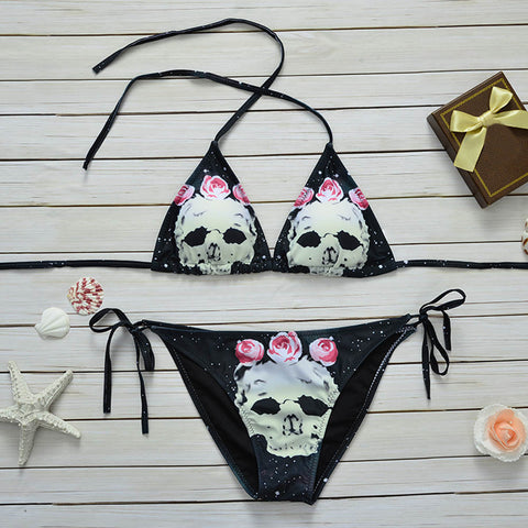 Skull Tattoo Swimsuit