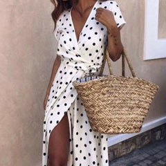 2018 Women Beach Boho Maxi Dress