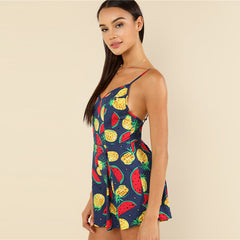 Fruit Boho  Jumpsuit