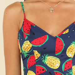 Fruit Boho  Jumpsuit