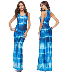 2018 Women Beach Boho Maxi Dress
