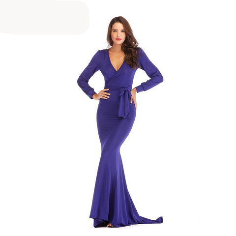 Long Sleeve Mermaid Dress
