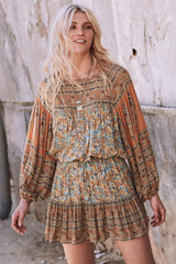 Floral Chiffon Blouse