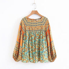 Floral Chiffon Blouse