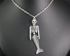 Halloween Mermaid Necklace Gift