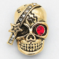 5psc/ lot Halloween Skull Button