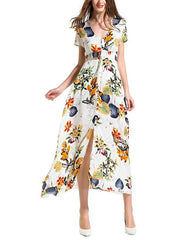 Long Boho Maxi Dress