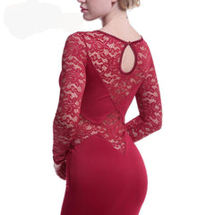Long Lace Mermaid Dress
