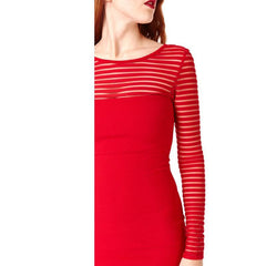 Striped Fishtail Mermaid Dress