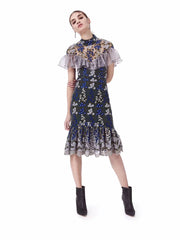 Portrait Fishtail Dress