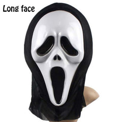 Halloween Black Skull Mask