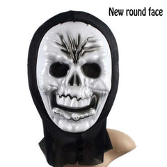 Halloween Black Skull Mask