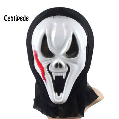 Halloween Black Skull Mask