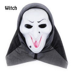 Halloween Black Skull Mask