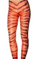 Printed Leopard Tattoo Leggings