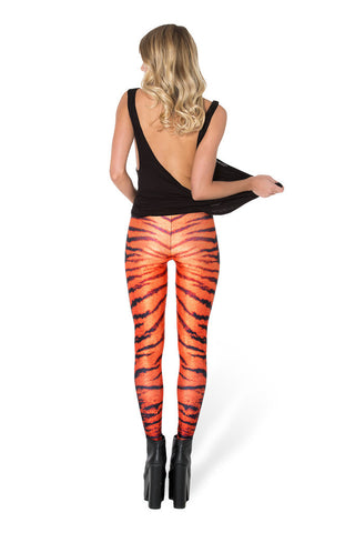 Printed Leopard Tattoo Leggings